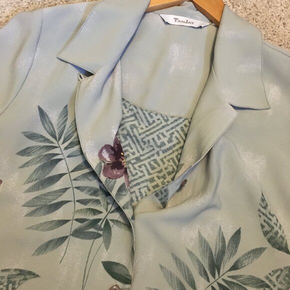 Vintage 90s Vacation Shirt With Tank Top - Picture 9 of 15